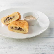 Зраза картофельная с грибами и грибным с Фото