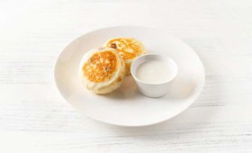 Сырники со сметаной - Фото