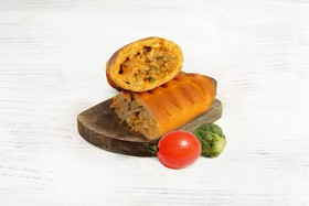 Пайролл с капустой и зеленью - Фото