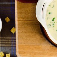 Сырный суп с телятиной и овощами Фото