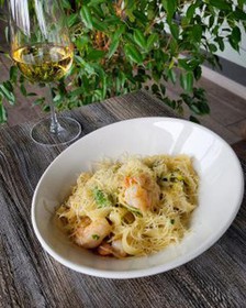 Паста с креветками - Фото