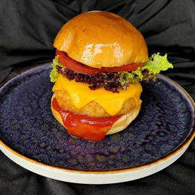 Бургер с цыпленком - Фото