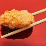 Острые суши лососем Фото