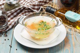 Куриный суп с фрикадельками - Фото