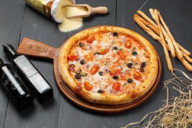 Пицца с морепродуктами - Фото