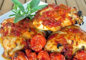 Куриное филе в остром соусе - Фото