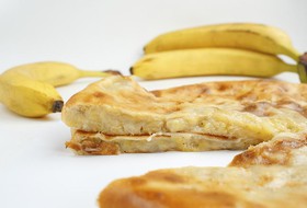 Осетинский пирог с бананом - Фото