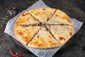 Осетинский пирог с говядиной и фасолью - Фото