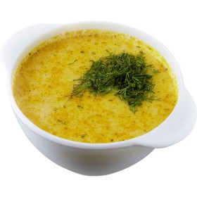 Английский суп с плавленым сыром - Фото