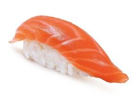 Нигири суши копченый лосось - Фото
