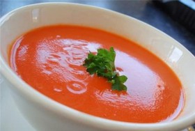 Крем-суп с помидором - Фото