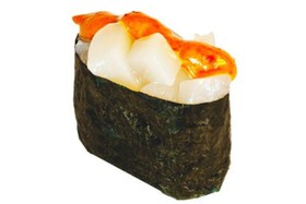 Спайс-суши с гребешком - Фото