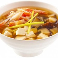 Суп крабовый с тофу Фото