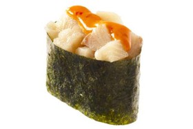 Спайс-суши с окунем - Фото