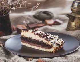 Карамельно-шоколадный тортик - Фото