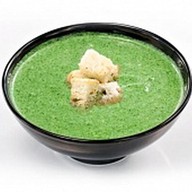 Суп-пюре из шпината Фото