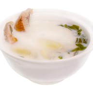 Сливочный суп с креветкой Фото