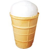 Мороженое пломбир в стаканчике Фото