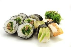 Вегетарианский суши сет - Фото