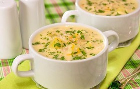Сливочно-сырный суп - Фото