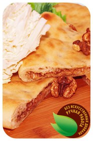 Осетинский пирог с капустой и орехом - Фото