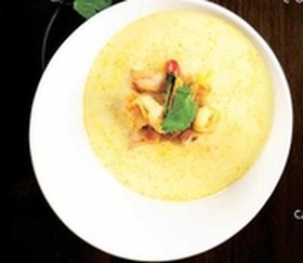 Тайский суп с креветками - Фото
