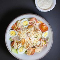 Цезарь с курицей салат Фото