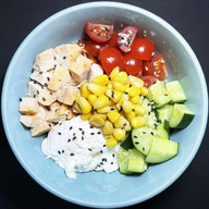 Поке с курицей Фото