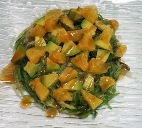 Чука-Цитрус салат - Фото
