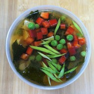 Мисо суп с овощами Фото