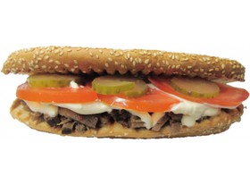 Гриль сендвич с говядиной - Фото