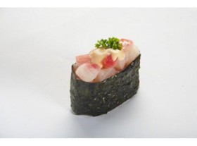 Запеченные суши - Окунь - Фото