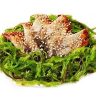 Чукка салат с угрем Фото