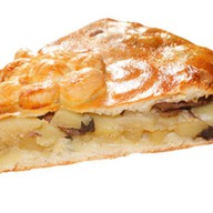 Пирог с картофелем и грибами Фото