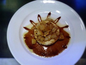 Десерт из горячего сыра Камамбер - Фото