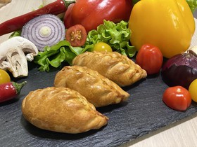 Фуршетные пирожки с кетой и рисом - Фото