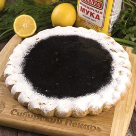 Пирог черничный - Фото