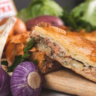 Пирог с горбушей Фото