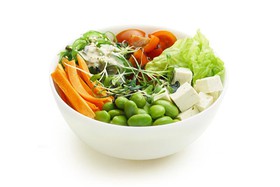 Поке с овощами и соусом на выбор - Фото