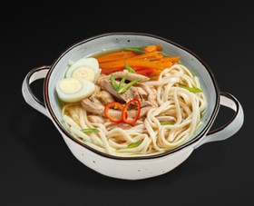 Японский суп с лапшой - Фото