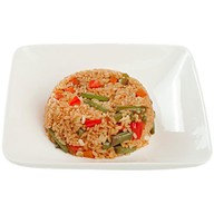 Тепаньяки рис с овощами Фото