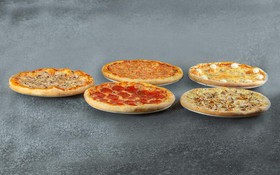 Комбо 5 пицц (пять любых пицц на выбор) - Фото