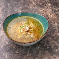 Домашний куриный суп Фото