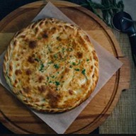 Пирог с мясом и сыром Фото