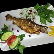 Шашлык из радужной форели Фото