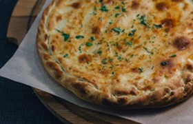 Пирог с картофелем и грибами - Фото