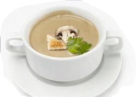 Крем-суп из белых грибов - Фото