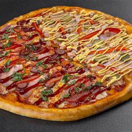 Едок пицца Фото