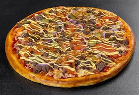 Чизбургер пицца - Фото