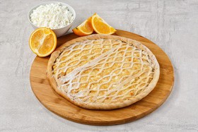 Пирог творожно-апельсиновый - Фото